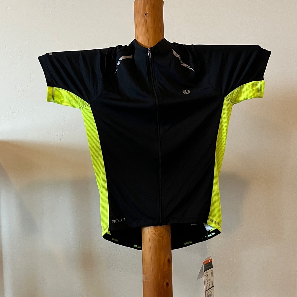 Pearl Izumi Elite Pursuit Cycling Jersey Neon Yellow and Black, Brand New